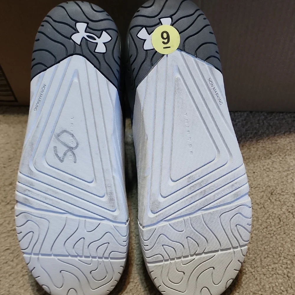 Under Armour Blue and Gray Water Boots